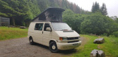 A VW T4 Campervan called Deborah and for hire in Cardiff, Cardiff